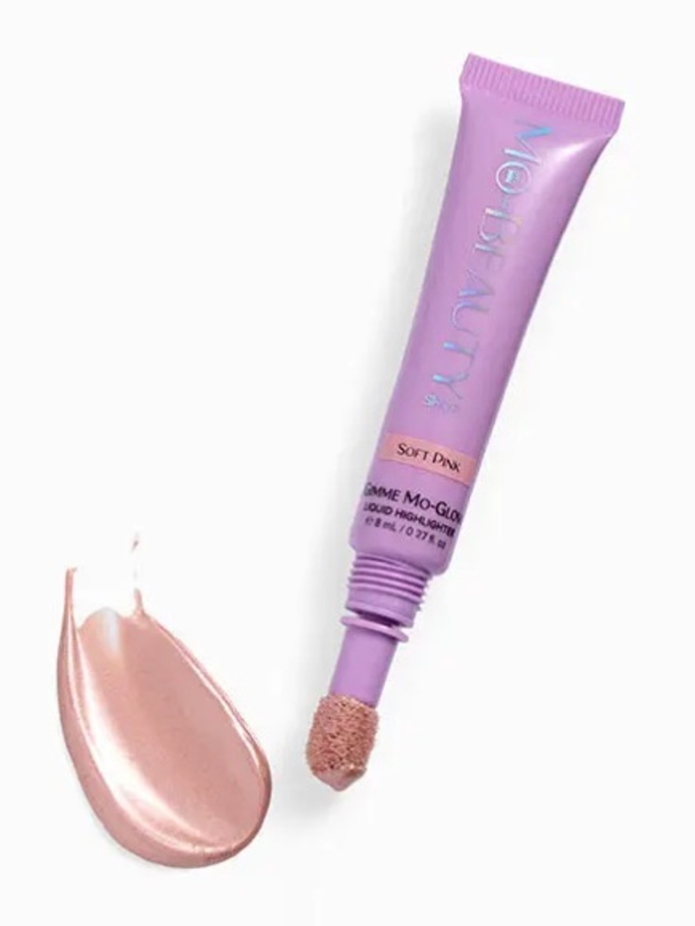 💖 NEW MOBEAUTY full size Gimme Mo-Glow Liquid Highlighter in Soft Pink